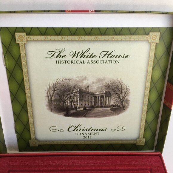 NEW 2012 White House Historical Association Christmas Ornament With Box - Taft - Picture 5 of 8
